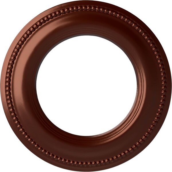 Ekena Millwork Bradford Classic Ceiling Medallion (Canopies up to 8 5/8"), 13"OD x 7 1/2"ID x 3/4"P, Antique Copper CM13BRACS - main